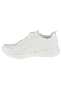 skechers - Buty do chodzenia damskie Skechers Sneaker. Zapięcie: sznurówki. Kolor: biały. Materiał: materiał, tkanina. Szerokość cholewki: normalna. Sport: turystyka piesza