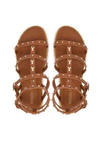 Patrizia Pepe Sandały PPJ398.24 Brązowy. Kolor: brązowy. Materiał: skóra #6