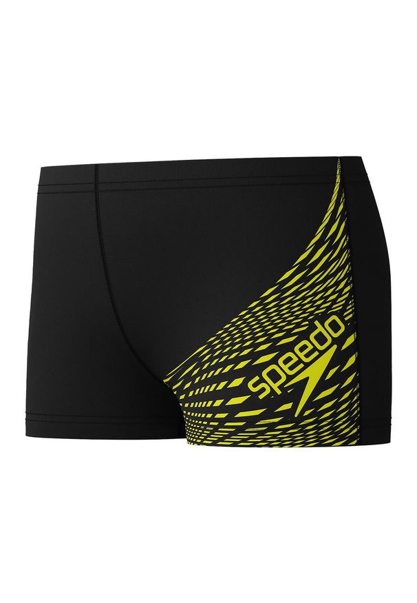 Kąpielówki chłopięce spodenki kąpielowe Speedo Medley Logo. Kolor: czarny, wielokolorowy, żółty