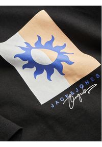 Jack & Jones - Jack&Jones T-Shirt Jormarbella 12255569 Czarny Relaxed Fit. Kolor: czarny. Materiał: bawełna