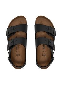 Birkenstock Sandały Milano 034793 Czarny. Kolor: czarny. Materiał: skóra #5