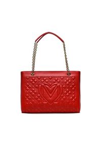 Love Moschino - LOVE MOSCHINO Torebka JC4006PP1HLA0500 Czerwony. Kolor: czerwony. Materiał: skórzane #3