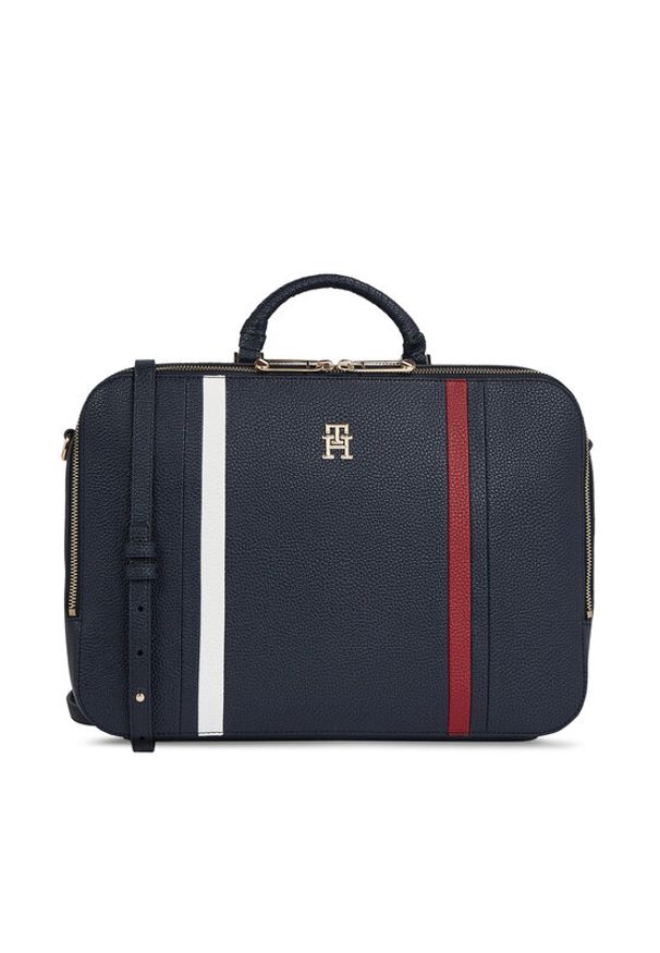 TOMMY HILFIGER - Torba na laptopa Tommy Hilfiger. Kolor: niebieski