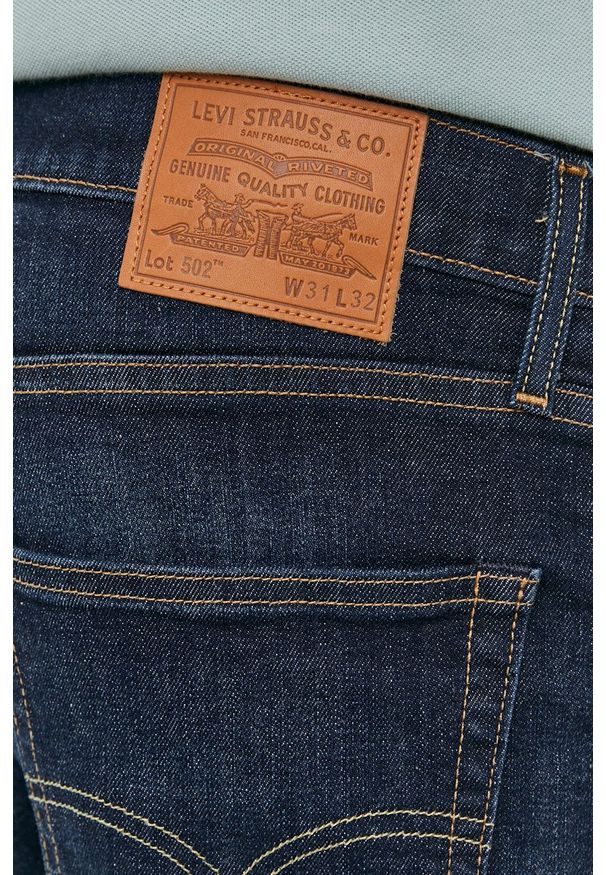 Levi's® - Levi's - Jeansy 502. Okazja: na spotkanie biznesowe. Kolor: niebieski. Styl: biznesowy