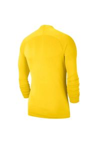 Nike - Bluza Męska Park DriFIT Base Layer Top. Kolor: żółty. Sport: turystyka piesza