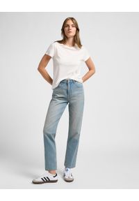 Lee - DAMSKIE SPODNIE LEE CBL MOM JEANS DENIM DAYS L34HUXE27 112340616. Okazja: na co dzień. Sezon: lato. Styl: klasyczny, elegancki, casual
