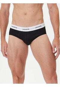 Lacoste Komplet 3 par slipów 8H5702 Kolorowy. Materiał: bawełna. Wzór: kolorowy #8