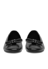 U.S. Polo Assn. Baleriny EO-OXANA001W/6L1 Czarny. Kolor: czarny. Materiał: skóra #6
