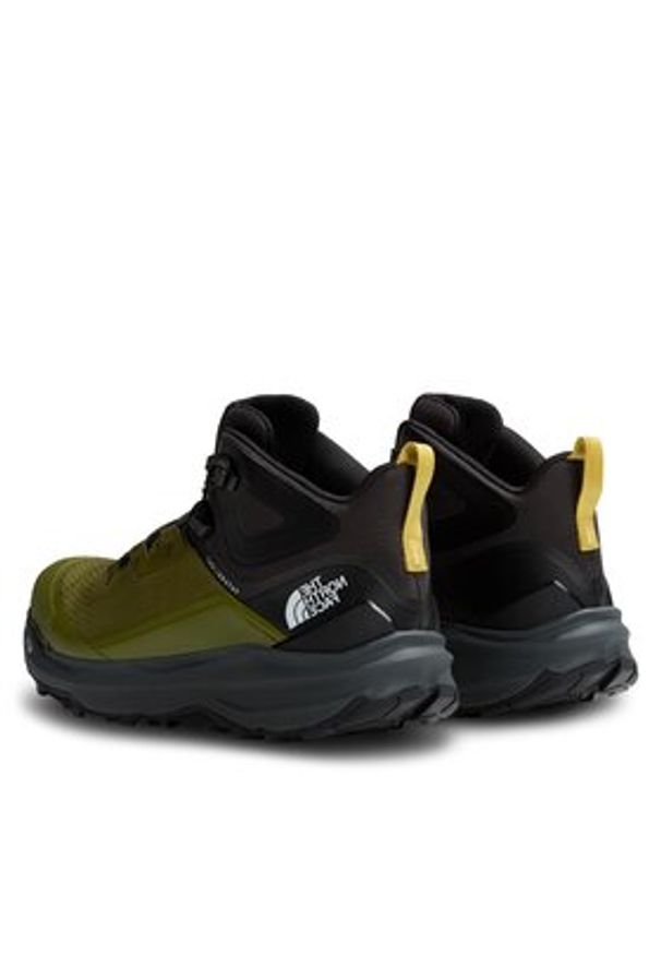 The North Face Trekkingi Vectiv Exploris 2 Mid NF0A7W6ARMO1 Zielony. Kolor: zielony. Materiał: skóra. Sport: turystyka piesza