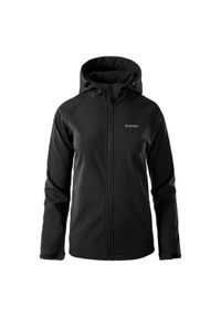 Hi-tec - Kurtka damska Softshell Hi-Tec Lady Neti - czarna, Rozmiar M. Kolor: czarny. Materiał: softshell #1