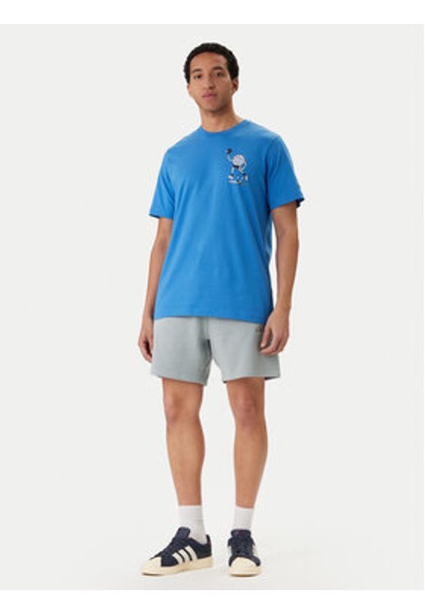 Adidas - adidas T-Shirt Earth Day Padel Graphic KB4907 Niebieski Regular Fit. Kolor: niebieski. Materiał: bawełna
