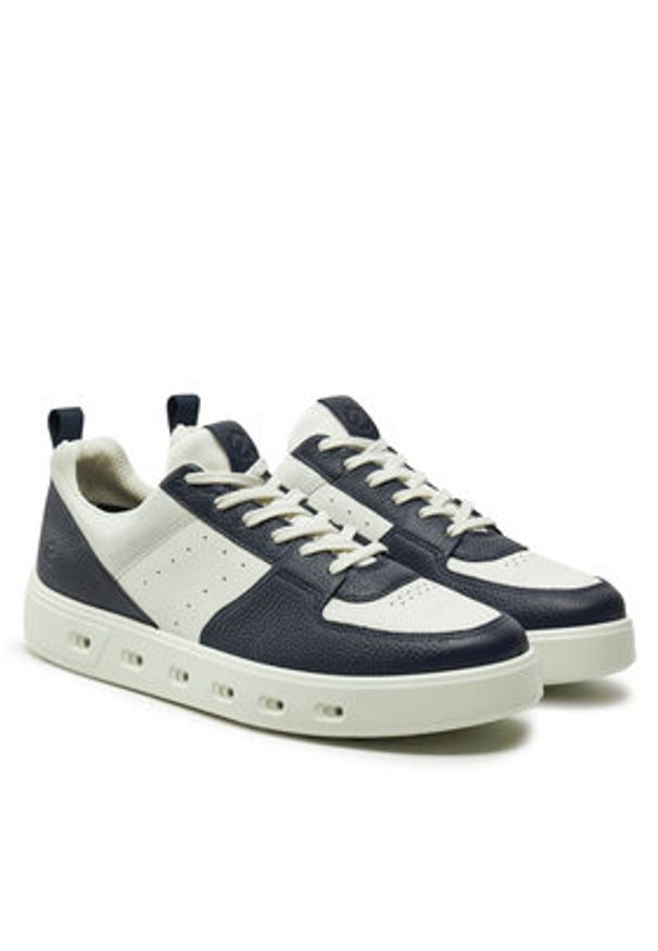 ecco - ECCO Sneakersy Street 720 M 52081453326 Niebieski. Kolor: niebieski. Materiał: skóra