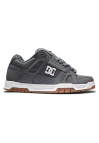 DC Shoes - Tenisówki Dc Model Stag Kolor Szary. Kolor: szary. Materiał: syntetyk, tkanina, skóra. Sport: skateboard