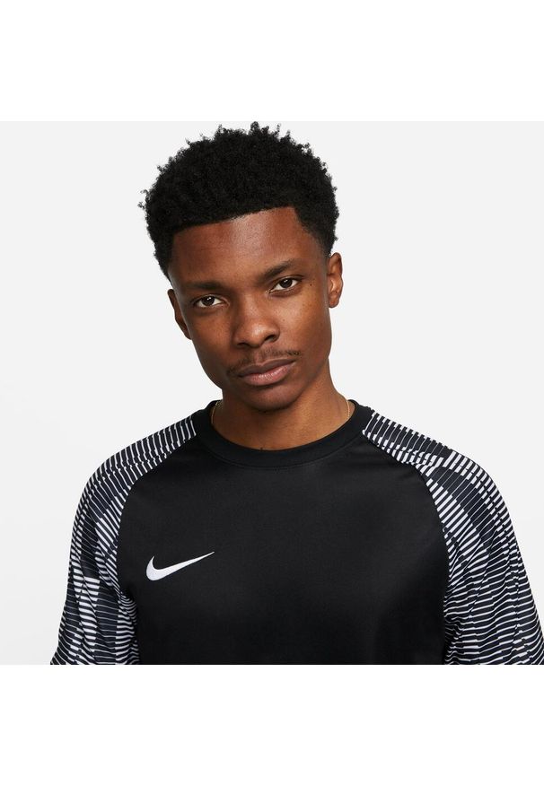 Koszulka Piłkarska Męska Nike Academy. Kolor: biały, czarny, wielokolorowy. Sport: piłka nożna