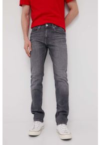 Tommy Jeans jeansy SCANTON CE181 męskie. Kolor: szary
