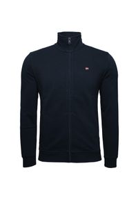 Napapijri - Bluza Mężczyzna NAPAPIJRI BALIS FZ. Kolor: niebieski. Materiał: poliester, bawełna #1