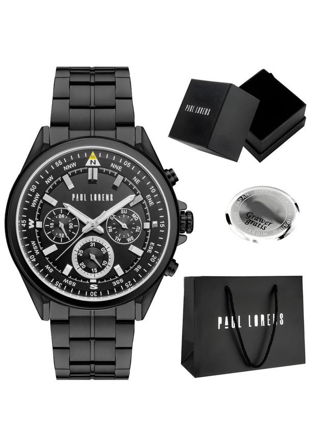 Zegarek męski Paul Lorens - KODARI-1A5 Z GRAWEREM
