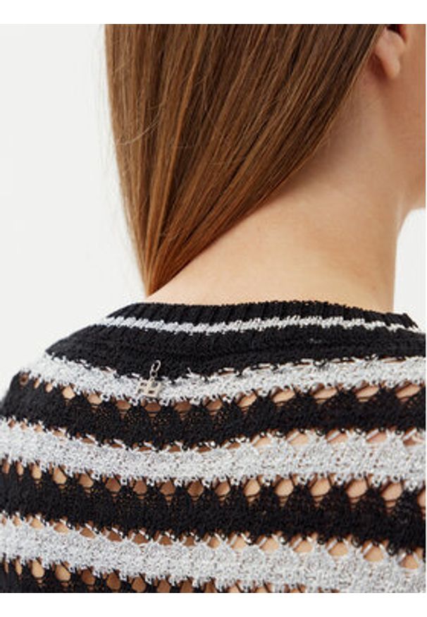 Artigli Sweter ACMA001895 Czarny Regular Fit. Kolor: czarny. Materiał: syntetyk