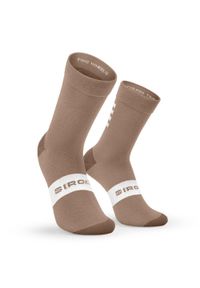 SIROKO - Skarpetki rowerowe Kolarstwo Siroko S1 Brown. Kolor: brązowy. Sport: kolarstwo #1
