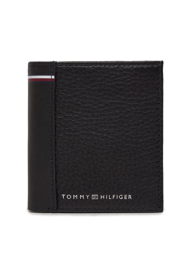 TOMMY HILFIGER - Duży Portfel Męski Tommy Hilfiger. Kolor: czarny