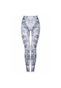 Legginsy sportowe damskie DEEP TRIP Botanic. Kolor: szary #1