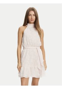 Guess Sukienka letnia W5GK15 W0WA2 Różowy Regular Fit. Kolor: różowy. Materiał: syntetyk. Sezon: lato
