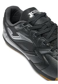 Joma Buty do piłki nożnej Liga-5 Indoor LIGW2401IN Czarny. Kolor: czarny. Materiał: materiał, mesh