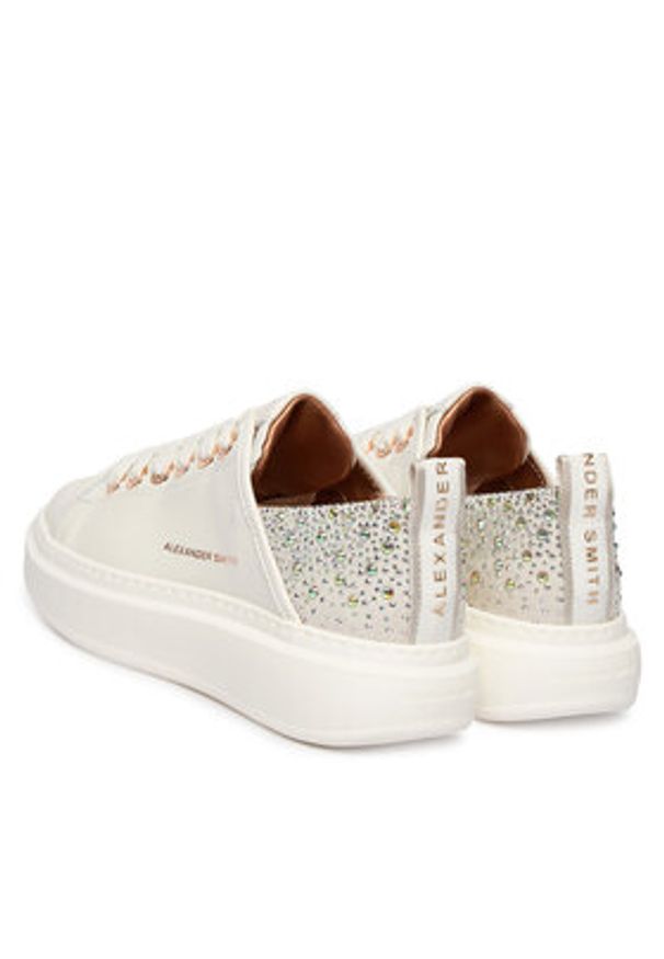 Alexander Smith Sneakersy Wembley ASBDWYW Biały. Kolor: biały. Materiał: skóra