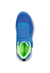 skechers - Adidasy Skechers Selectors - Reset Ac, Dzieci. Kolor: niebieski. Materiał: materiał. Model: Skechers Sport. Sport: turystyka piesza