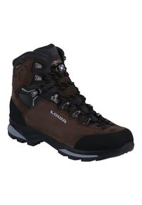 Buty trekkingowe męskie Lowa Camino Evo Gtx. Wysokość cholewki: za kostkę. Kolor: wielokolorowy. Materiał: zamsz, tkanina. Szerokość cholewki: normalna