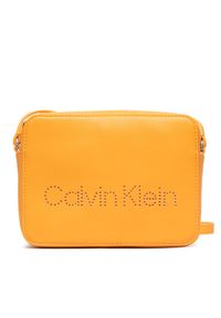 Calvin Klein Torebka Set Camera Bag K60K609123 Pomarańczowy. Kolor: pomarańczowy. Materiał: skórzane #1