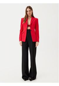 Hugo - HUGO Spodnie materiałowe Himia 50509253 Czarny Wide Leg. Kolor: czarny. Materiał: syntetyk #4