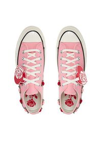 Converse Trampki Chuck 70 Roses A13649C Różowy. Kolor: różowy. Materiał: materiał