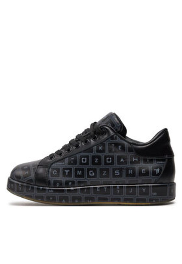 Togoshi Sneakersy TG-23-06-000321 Czarny. Kolor: czarny. Materiał: skóra