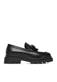 Loafersy Badura. Kolor: czarny