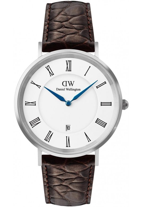 Zegarek Daniel Wellington Zegarek męski Daniel Wellington DW00100911 brązowy. Kolor: brązowy