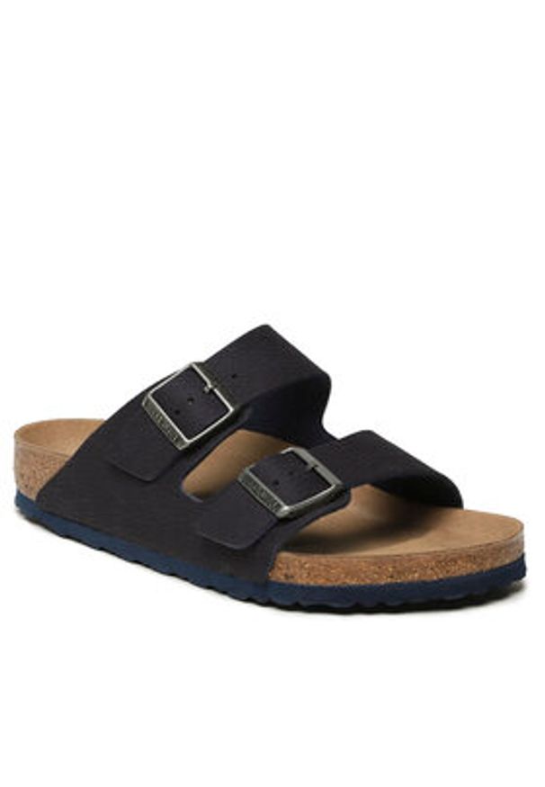 Birkenstock Klapki Arizona 1023116 Granatowy. Kolor: niebieski. Materiał: syntetyk