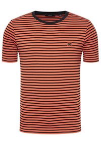 Jack & Jones - Jack&Jones T-Shirt Jprblastudio 12188043 Pomarańczowy Regular Fit. Kolor: pomarańczowy. Materiał: bawełna