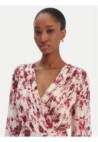 Guess Sukienka wieczorowa W6RK39 WJ712 Écru Regular Fit. Materiał: syntetyk. Styl: wizytowy #4