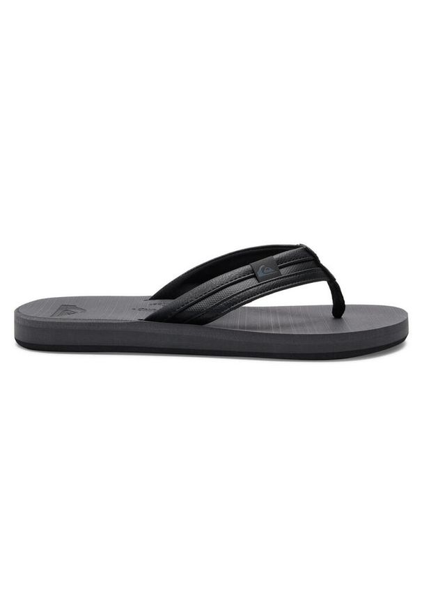 Quiksilver - Sandały dla Mężczyzn CARVER SQUISH. Kolor: czarny. Materiał: guma, syntetyk. Sezon: lato