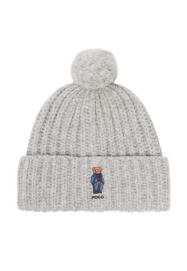 Polo Ralph Lauren Czapka 455936112001 Szary. Kolor: szary. Materiał: wełna