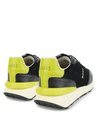 BOSS - Boss Sneakersy J29352 M Czarny. Kolor: czarny. Materiał: skóra #10