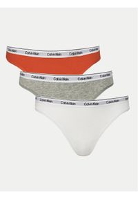 Calvin Klein Underwear Komplet stringów 000QD5209E Kolorowy. Materiał: bawełna. Wzór: kolorowy