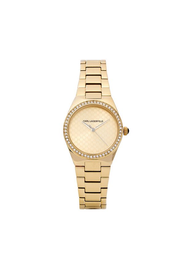 Karl Lagerfeld - KARL LAGERFELD Zegarek R0553105507 Złoty. Kolor: złoty