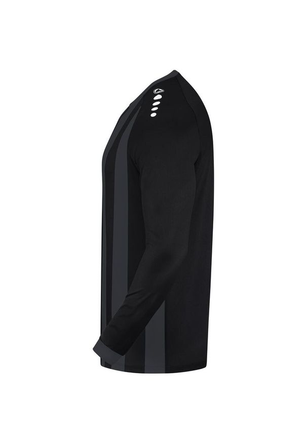 Dziecięcy dżersej z długim rękawem Jako Inter. Kolor: wielokolorowy, szary, czarny, brązowy. Materiał: jersey. Długość rękawa: długi rękaw. Długość: długie. Sport: piłka nożna