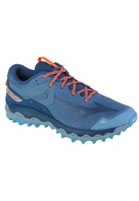 Buty Mizuno Wave Mujin 9 M J1GJ227051 niebieskie. Kolor: niebieski. Materiał: materiał, guma. Szerokość cholewki: normalna. Model: Mizuno Wave