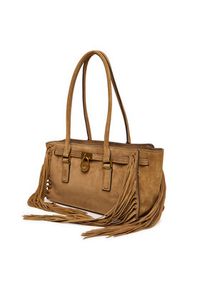 MICHAEL Michael Kors Torebka Hamilton Moderne 30F5ANXT0S Brązowy. Kolor: brązowy. Materiał: skórzane #4
