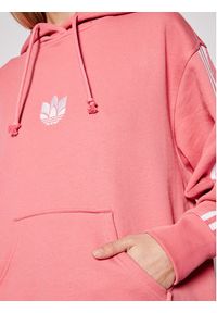 Adidas - adidas Bluza GN6705 Różowy Regular Fit. Kolor: różowy. Materiał: bawełna #4