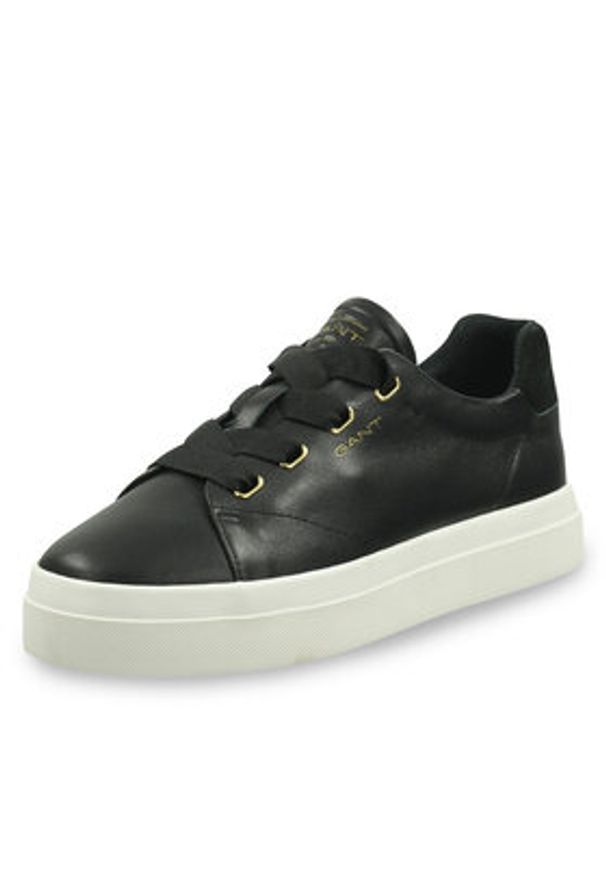 GANT - Gant Sneakersy 30531834 Czarny. Kolor: czarny. Materiał: skóra