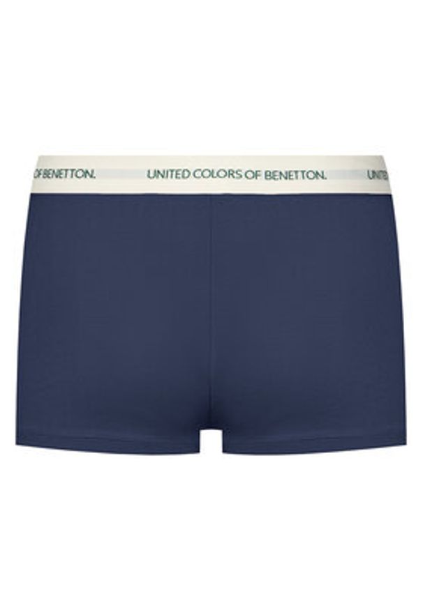 United Colors of Benetton - United Colors Of Benetton Bokserki 32IM2X017 Granatowy. Kolor: niebieski. Materiał: bawełna